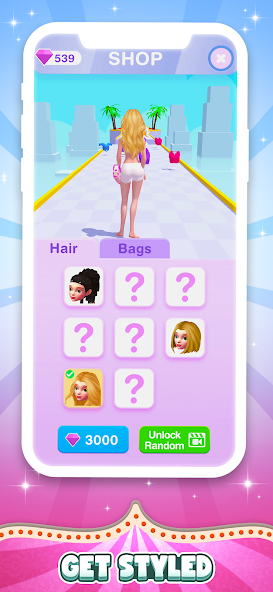 DressUp Run! Mod ภาพหน้าจอ 0