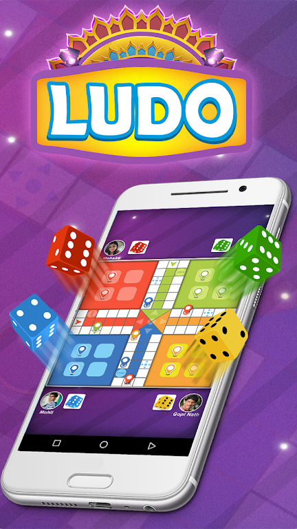 Ludo game  best boardgame new 2018 স্ক্রিনশট 0