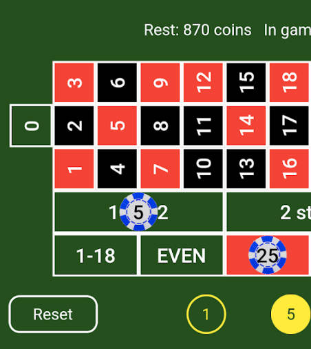 Симулятор казино. Рулетка Capture d'écran 1