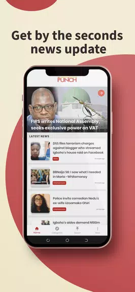 Punch News Tangkapan skrin 0