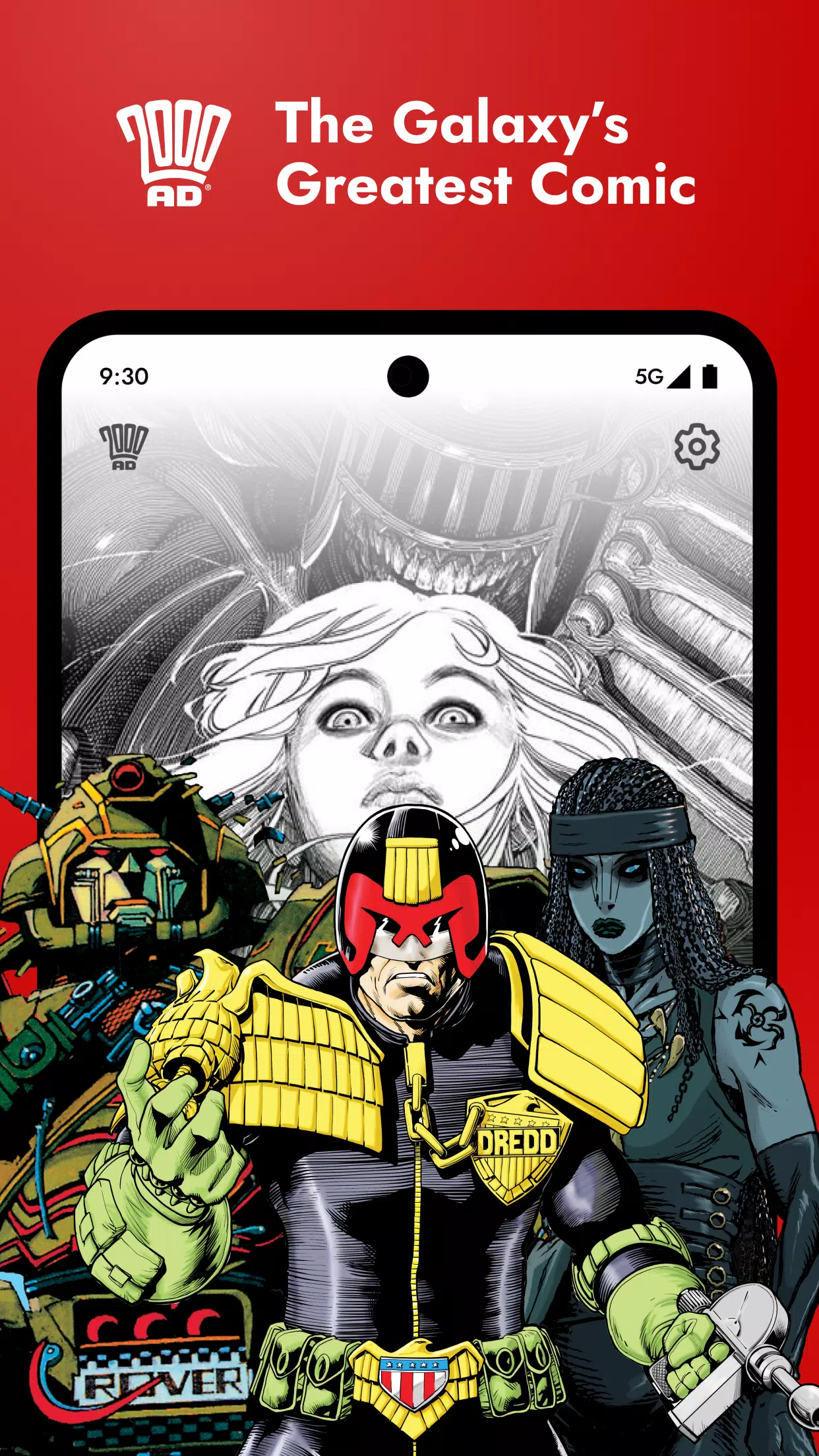 2000 AD Comics and Judge Dredd应用截图第0张