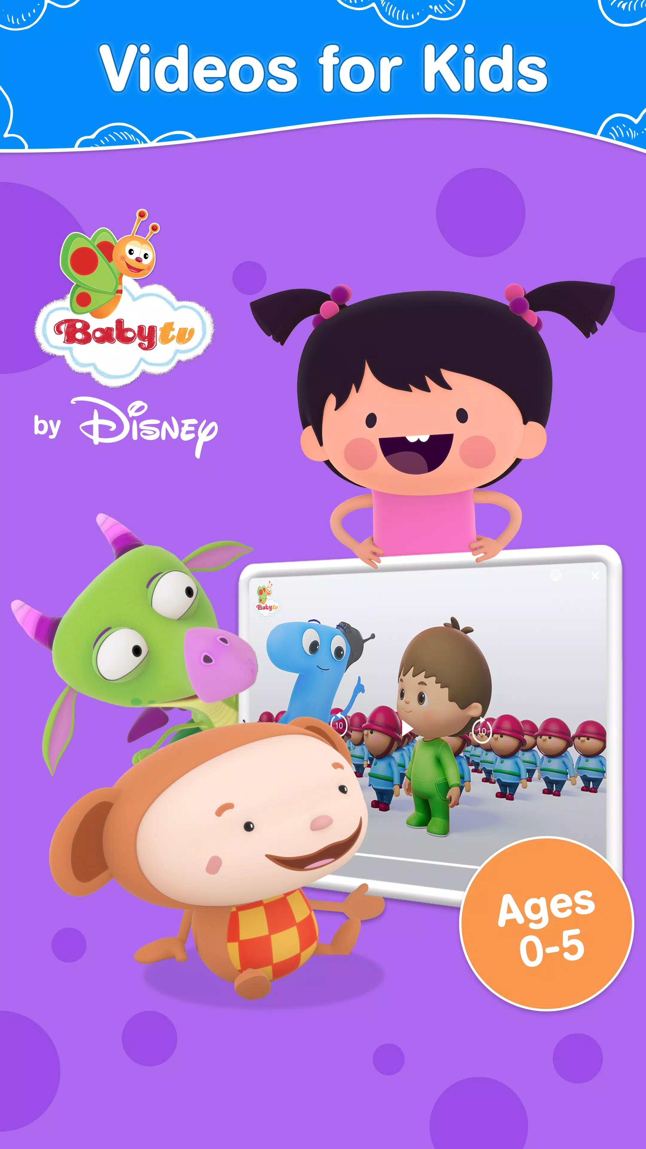 BabyTV - Kids Videos & Songs スクリーンショット 0