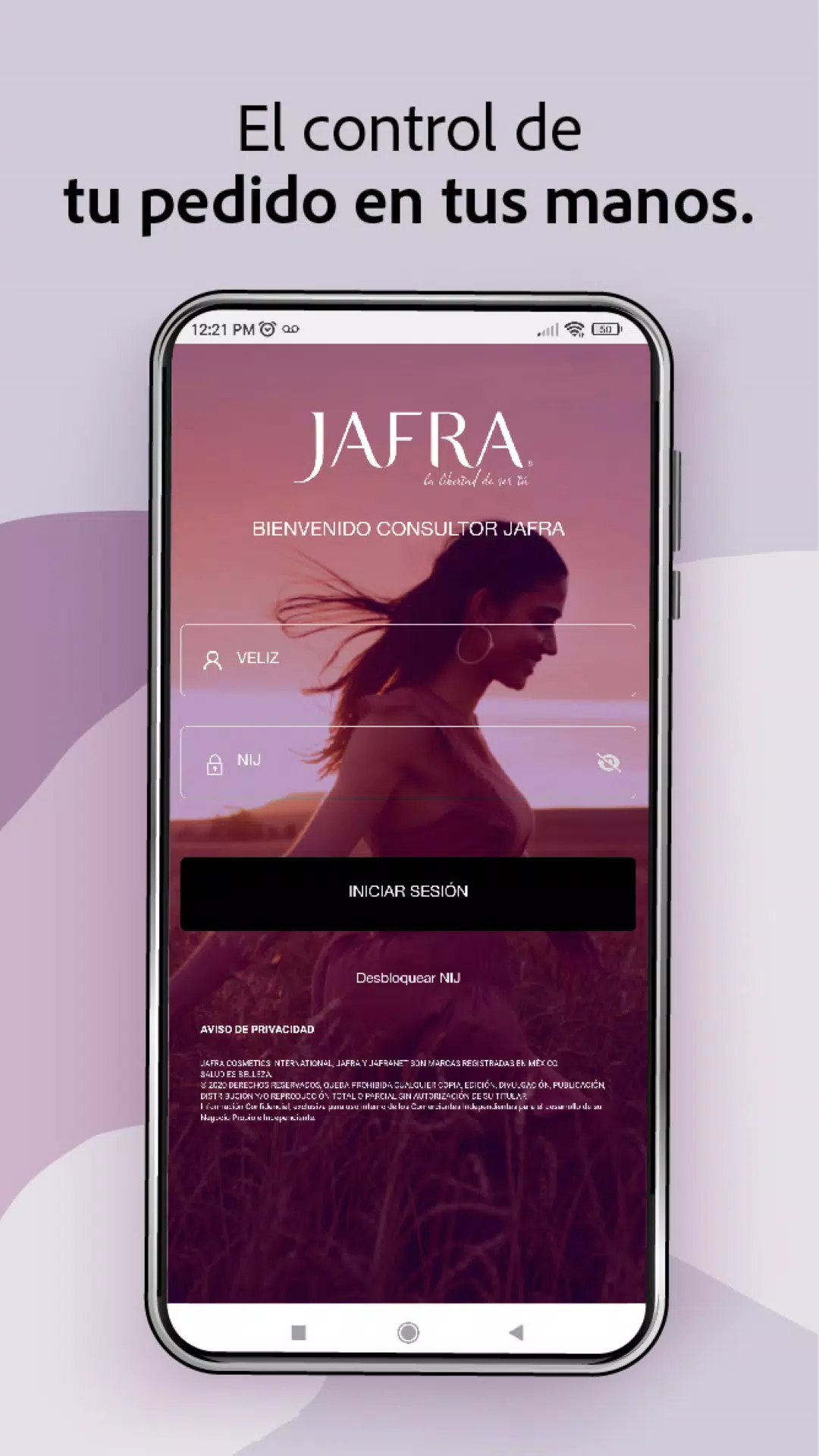 Schermata Consultor JAFRA 1