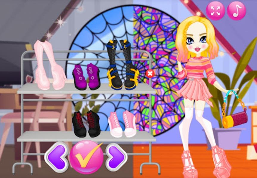 Wednesday Dress Up: Girl Games Скриншот 1