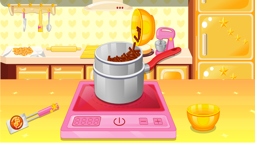 cook cake games hazelnut Ekran Görüntüsü 2