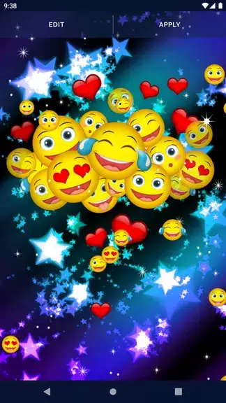 Cute Emoji Live Wallpaper Ekran Görüntüsü 3