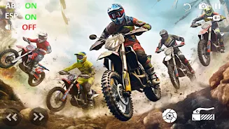 Schermata Motocross Beach Bike Games 3D 0