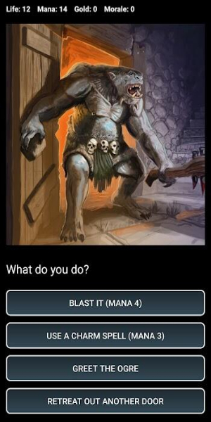 D&D Style Choice Game Capture d'écran 2