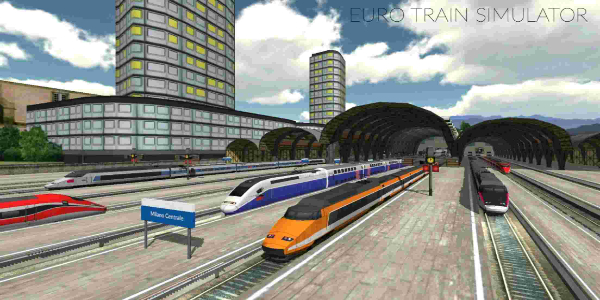 Euro Train Simulator 2 Captura de pantalla 0