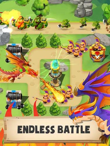 Tower Defense War ภาพหน้าจอ 1