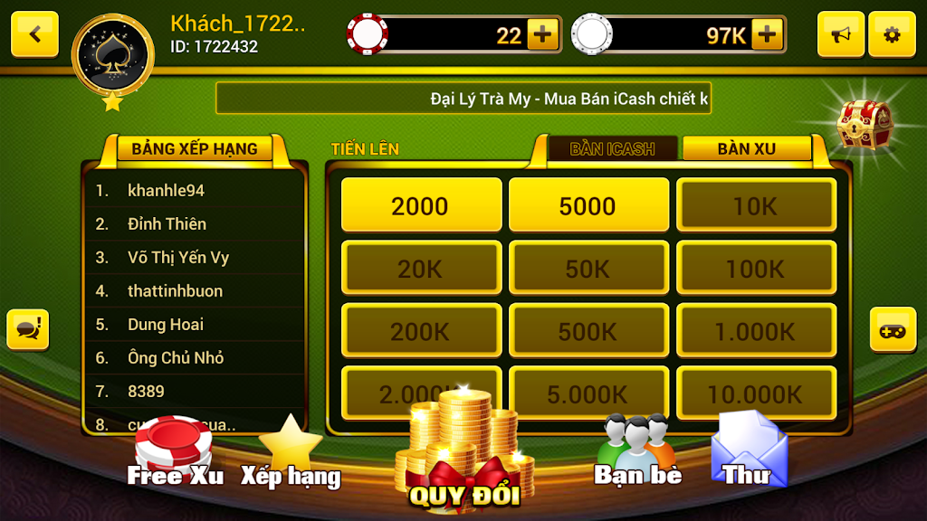 game beat thuong - Xgame 스크린샷 1