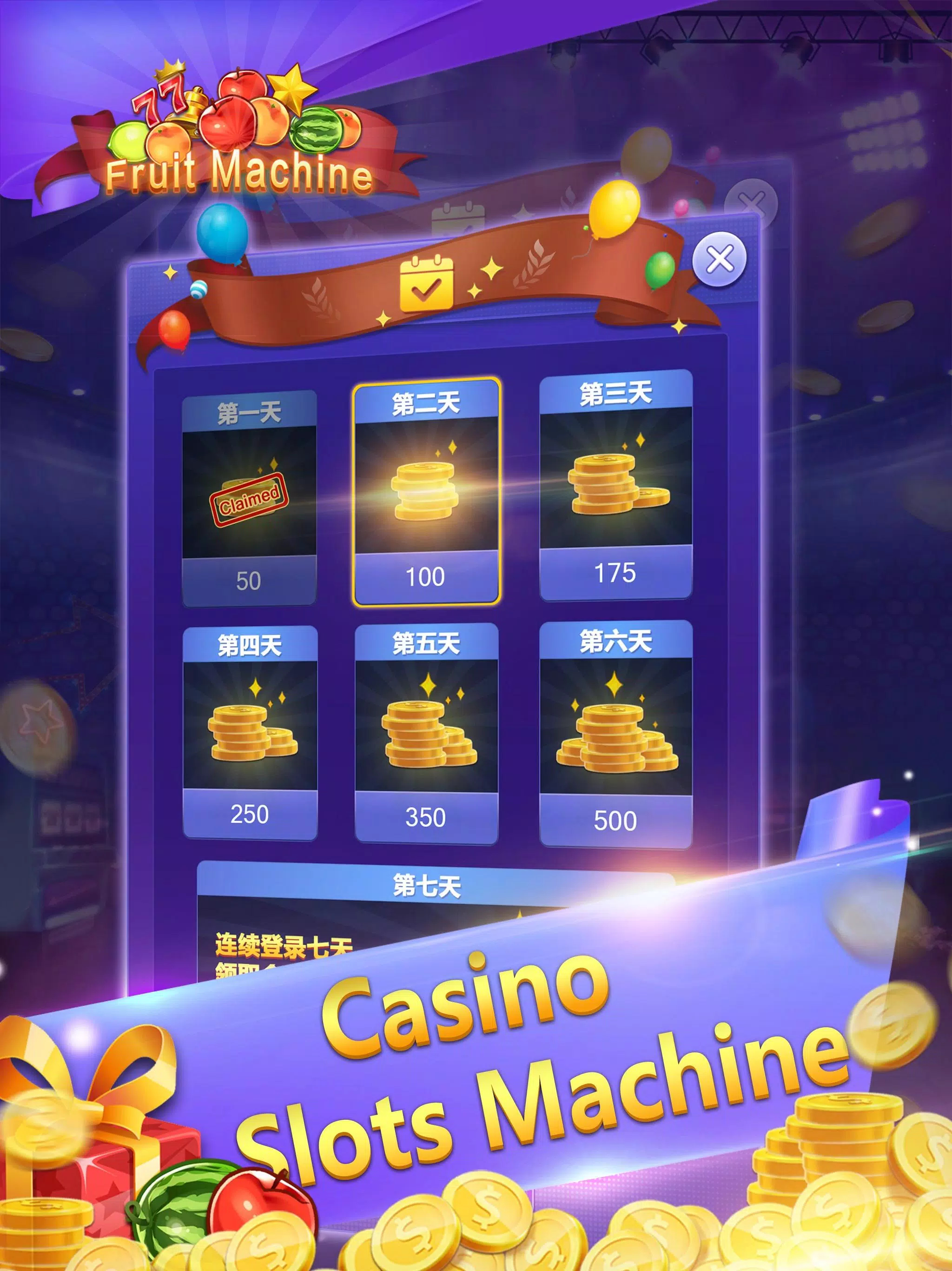 Fruit Machine - Mario Slots স্ক্রিনশট 1