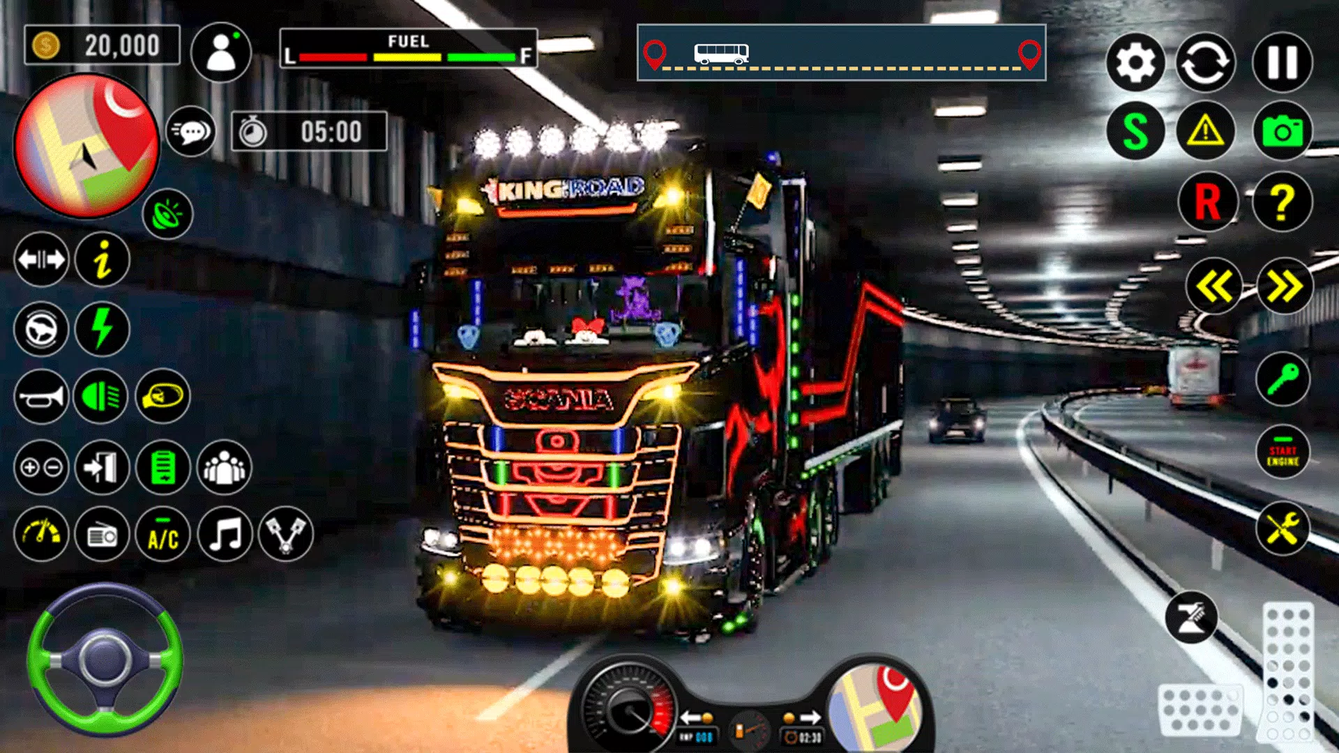 US Truck City Transport Sim 3d Schermafbeelding 3