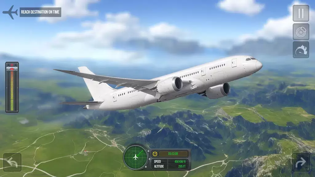 Flight Simulator - Plane Games Schermafbeelding 1