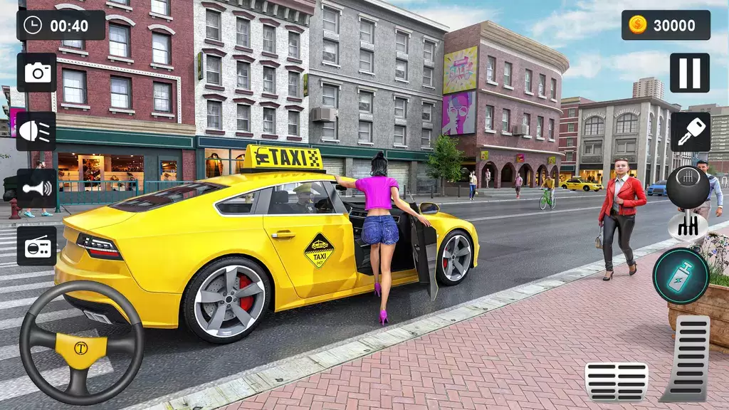 Taxi Simulator 3D - Taxi Games Ekran Görüntüsü 0