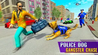 US Police Dog Crime Chase Game Zrzut ekranu 3