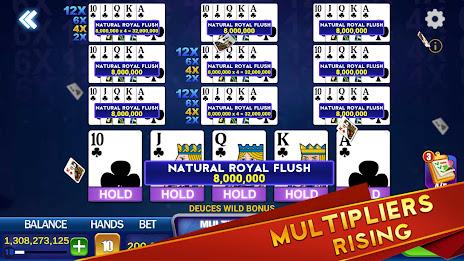 Deuces Wild: Video Poker Ultra 스크린샷 1