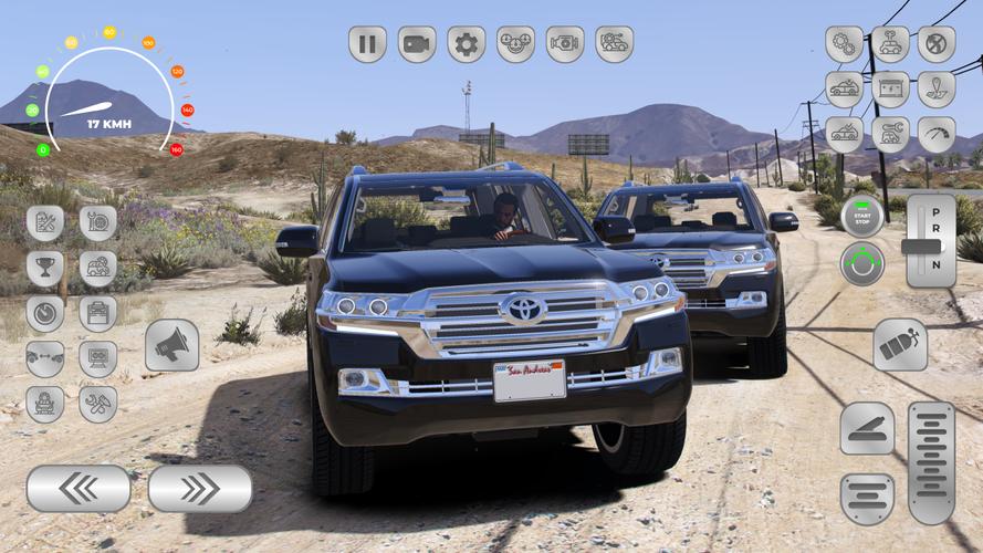 Luxury Land Cruiser Sand Drive Скриншот 2