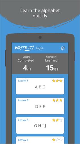 Write It! English Captura de tela 1