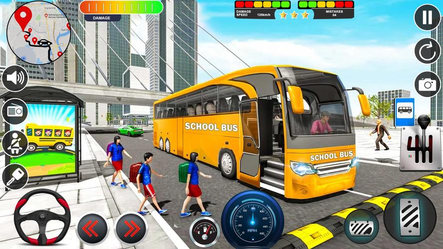 School Bus Simulator Bus Games スクリーンショット 2