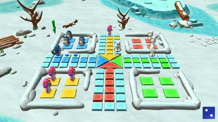 Ludo 3D Multiplayer Ảnh chụp màn hình 2