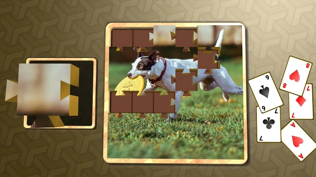 Jigsaw Solitaire - Dogs Zrzut ekranu 3
