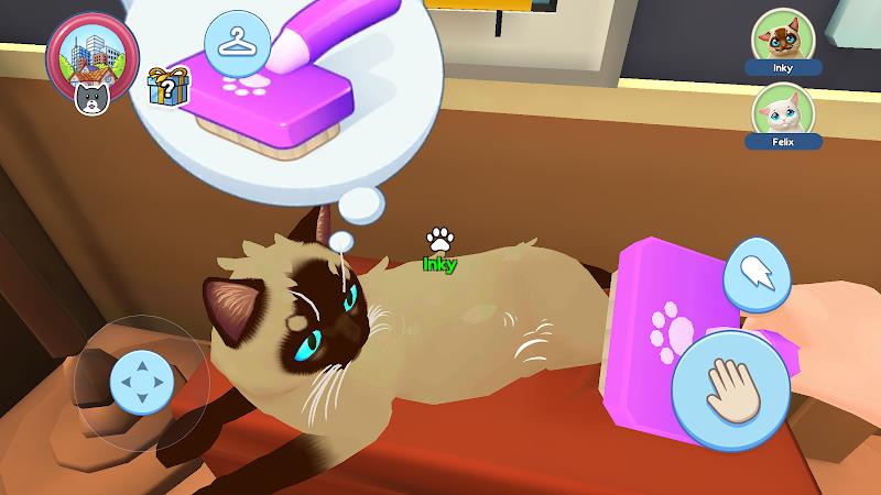 My Pets Cat Simulator ဖန်သားပြင်ဓာတ်ပုံ 2