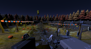 Ghoulish Golf: Broomstick Bonanza Schermafbeelding 0