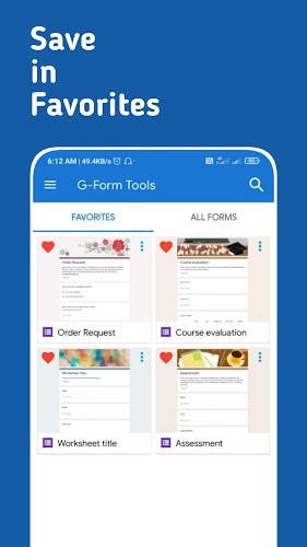 G-Form Tools - Autofill Forms स्क्रीनशॉट 2