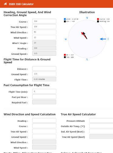 E6BX E6B Calculator Screenshot 0