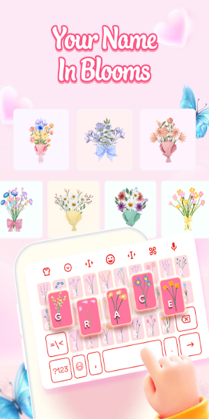 Blom: Teclado de Linguagem das Flores