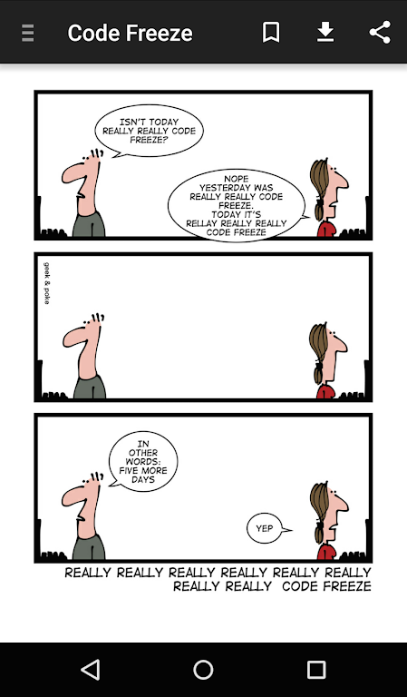 Geek&Poke Zrzut ekranu 1