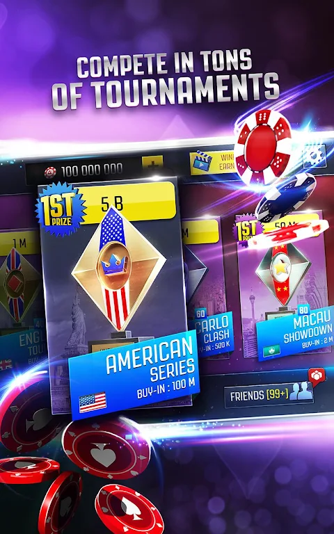 Poker Online: Texas Holdem Card Game Live FREE Captura de tela 3