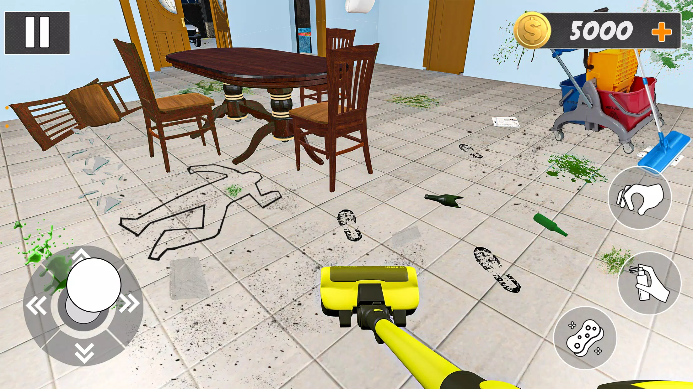 Murder Evidence Cleaner Games應用截圖第0張