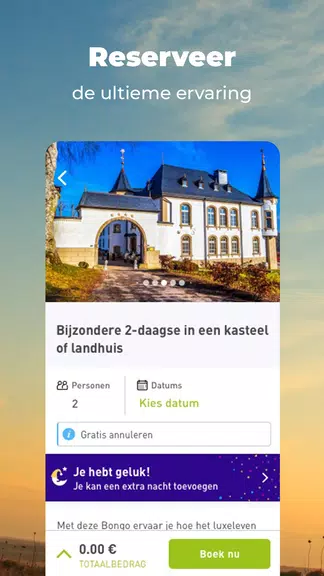 Bongo: Reserveer je cadeaubon Captura de tela 3