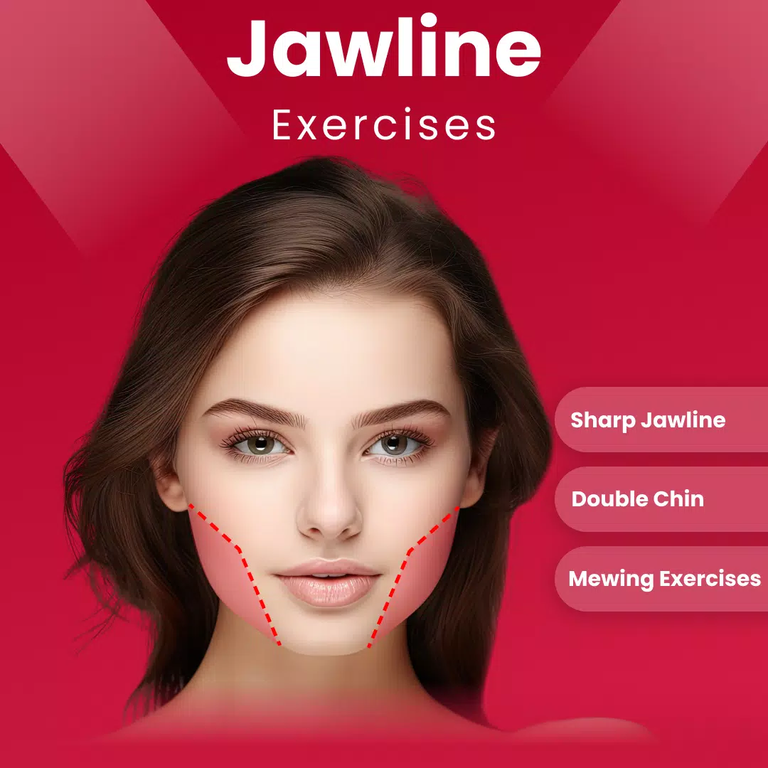 Jawline Exercises & Mewing 스크린샷 0