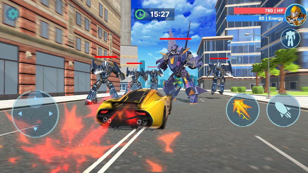 Robot Fighting Game: Mech Era Mod Ảnh chụp màn hình 1