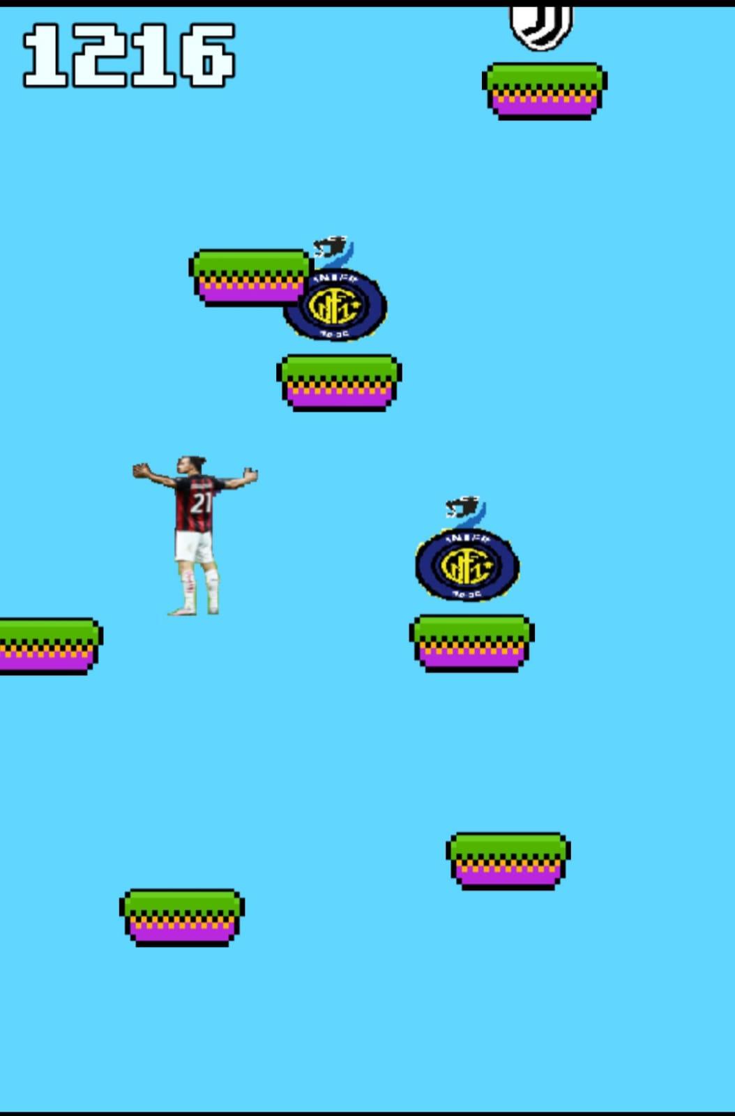 Doodle Zlatan Ibrahimovic Jump Zrzut ekranu 3