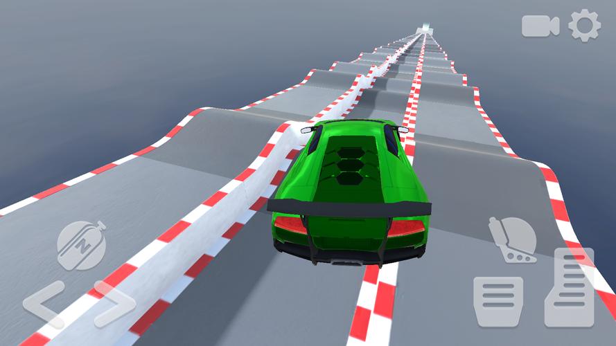 Mega Ramp Car Stunts Car Races Captura de pantalla 0