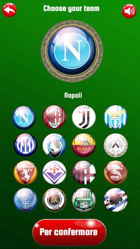 Gioco di Serie A Capture d'écran 1