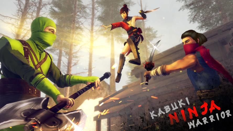 Ninja Shadow Fighting Games 3D 스크린샷 1