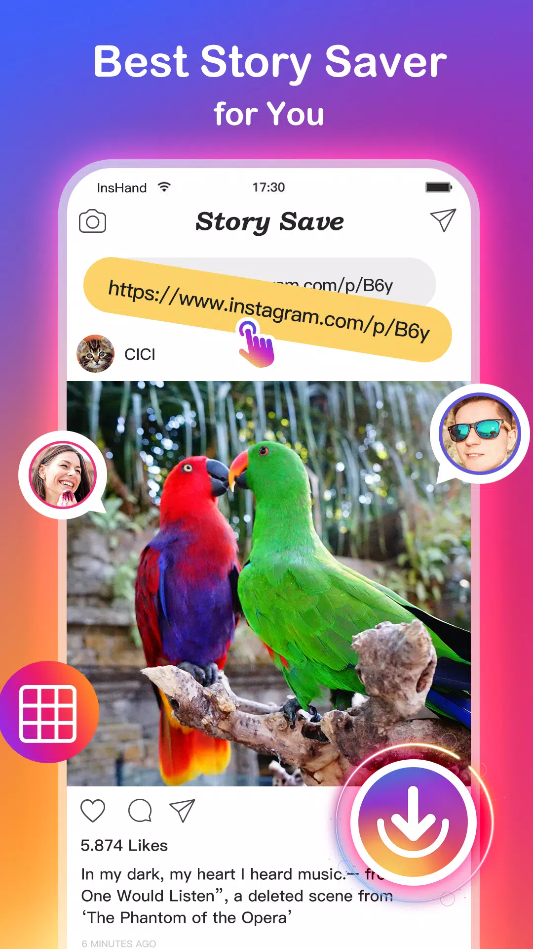 SaveIG for Instagram - Save videos reels photos Capture d'écran 0