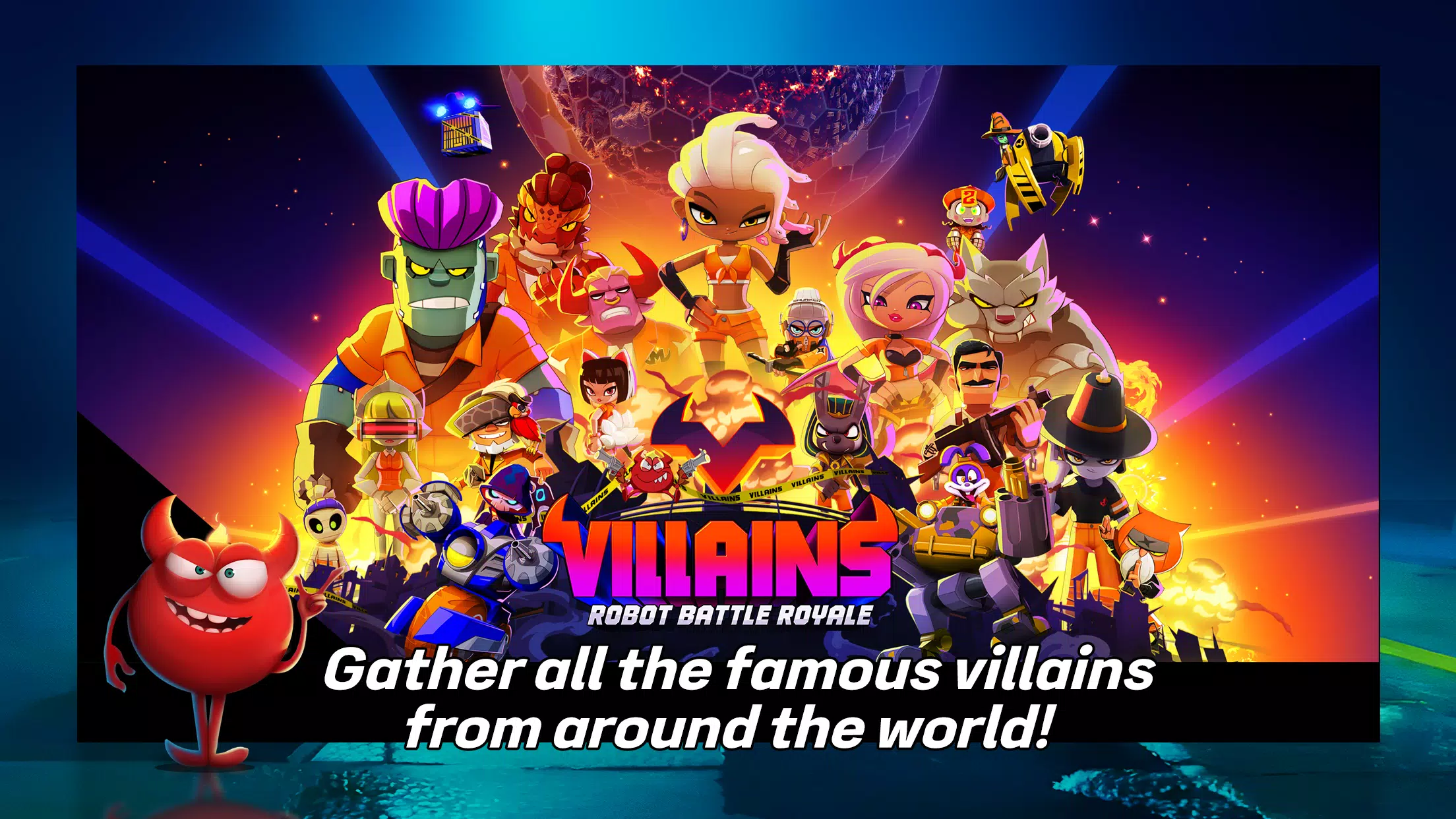 Villains: Robot BattleRoyale應用截圖第0張