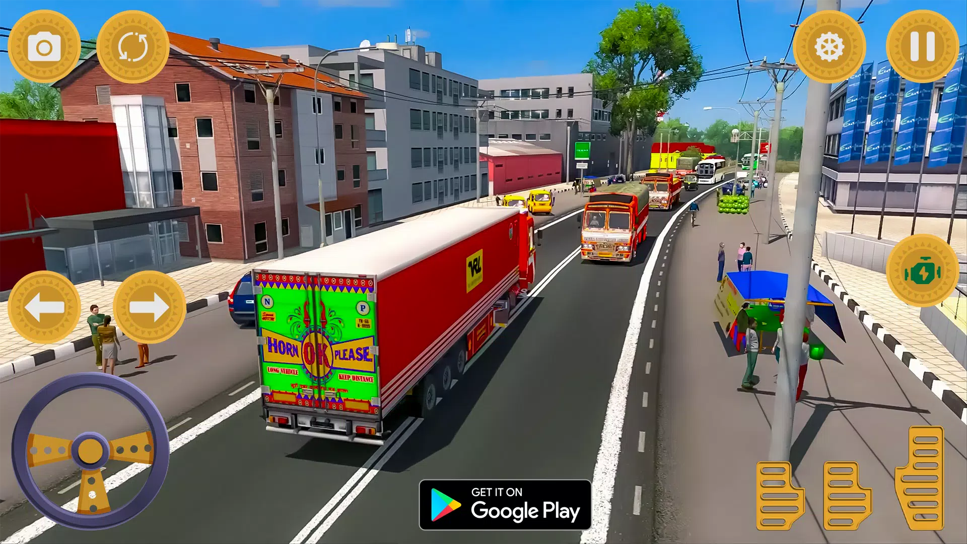 Indian Truck Cargo Simulator Capture d'écran 3