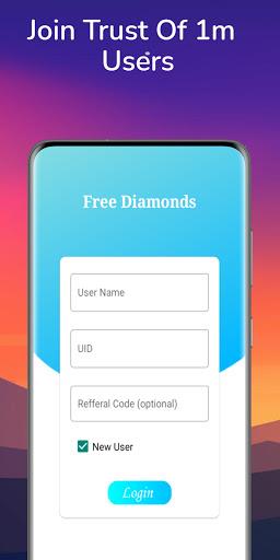 Free Diamonds - free in fire diamond スクリーンショット 3