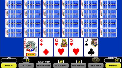 Twenty-Five Play Poker Screenshot 2