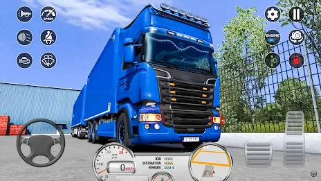 Euro Cargo Truck Simulator Pro Zrzut ekranu 3