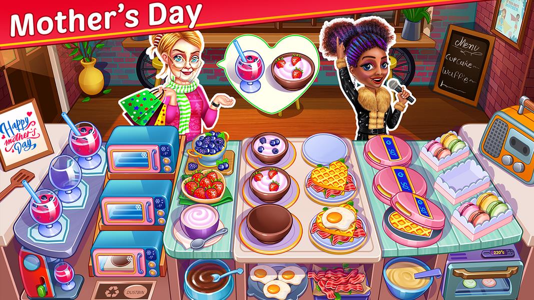 Halloween Street Food Shop Restaurant Game Ảnh chụp màn hình 3