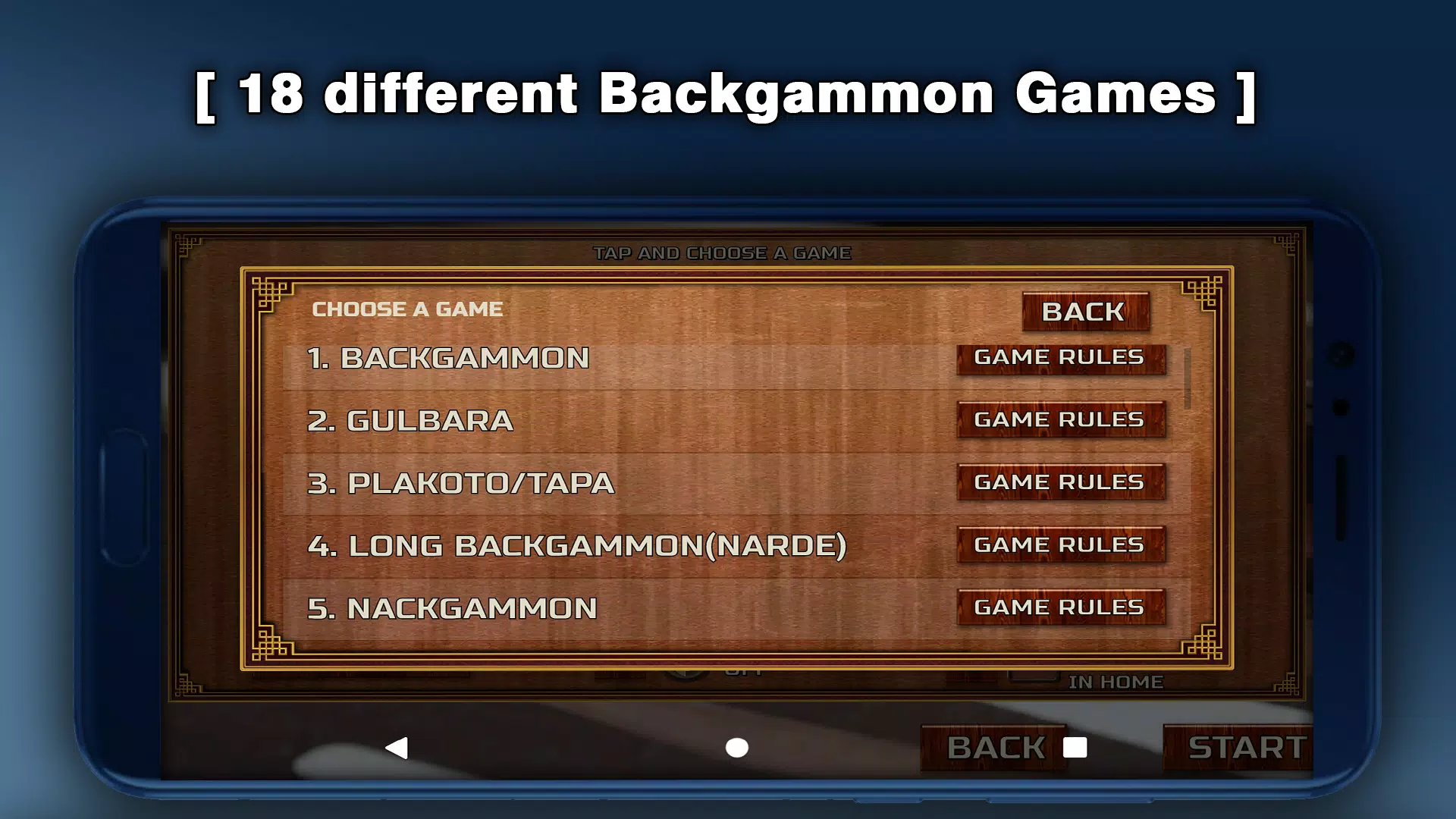 Backgammon Games : +18 ภาพหน้าจอ 1