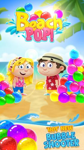 Bubble Shooter: Beach Game Pop Capture d'écran 0